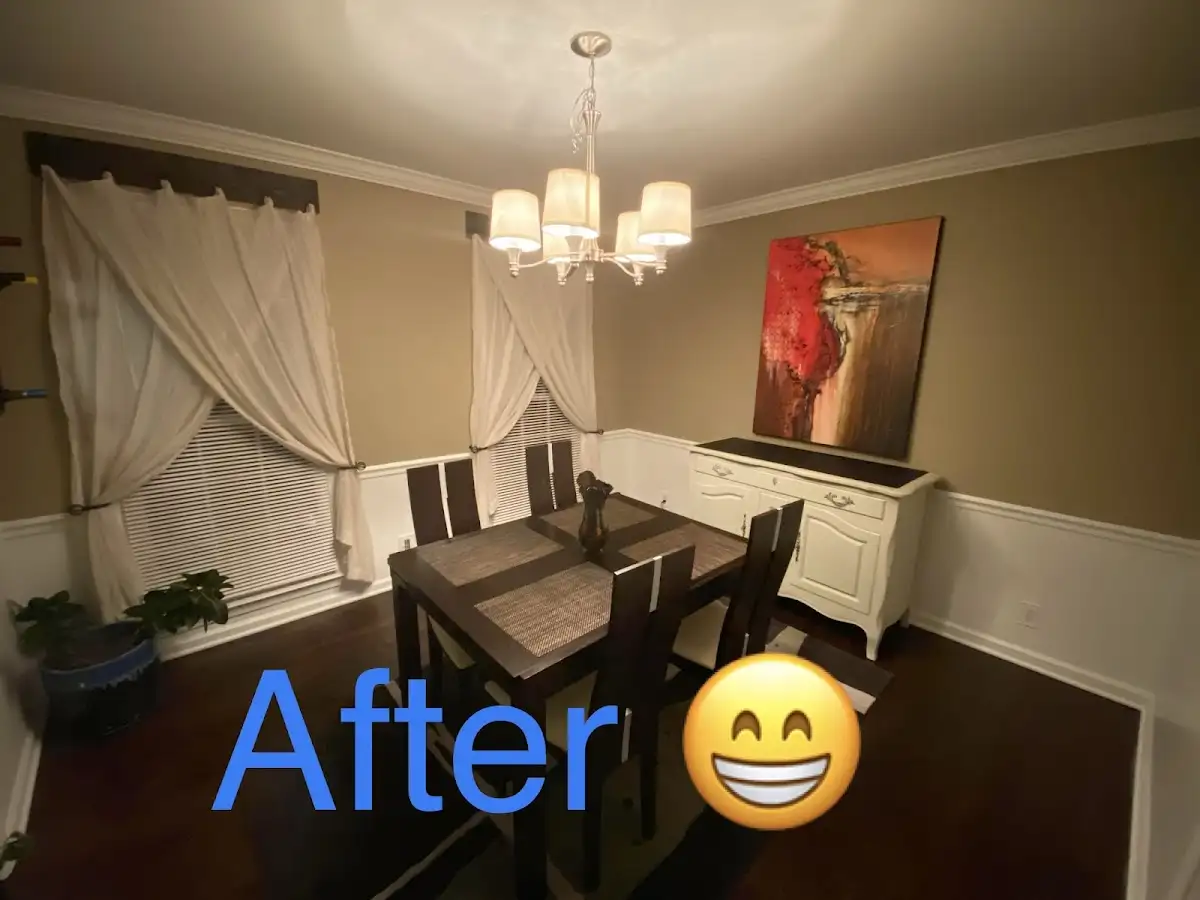 Professional dining room restoration after water damage in Kingman