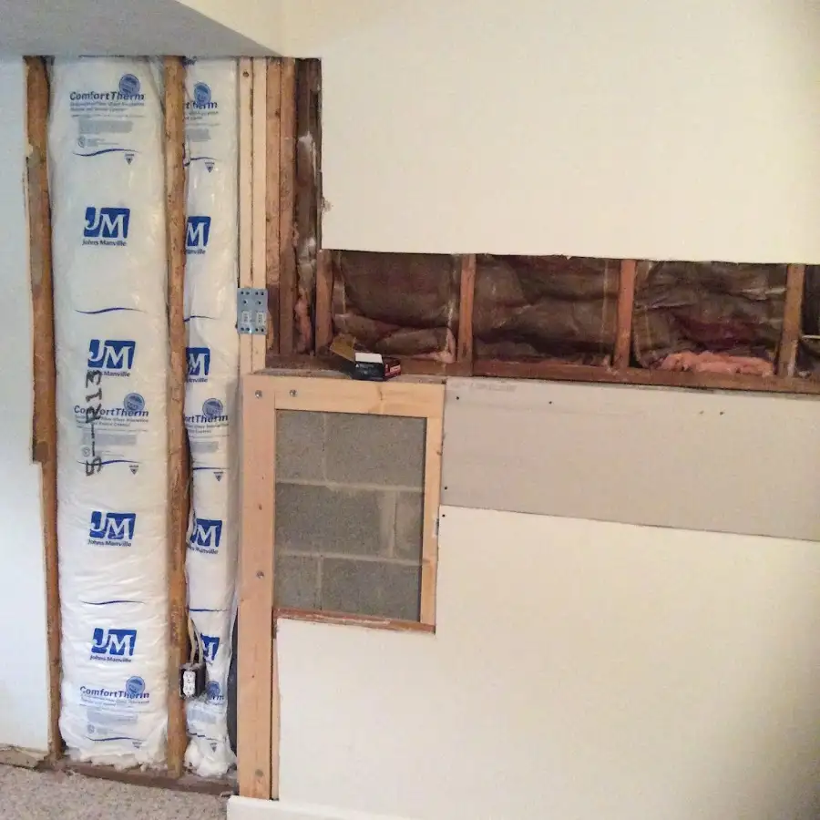 Wall insulation replacement during Odor Removal & Deodorization in Kingman